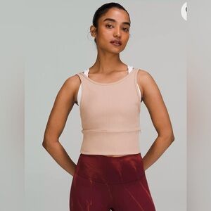 Lululemon Tank Power Pivot Ribbed